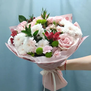 Нежное цветочное облако